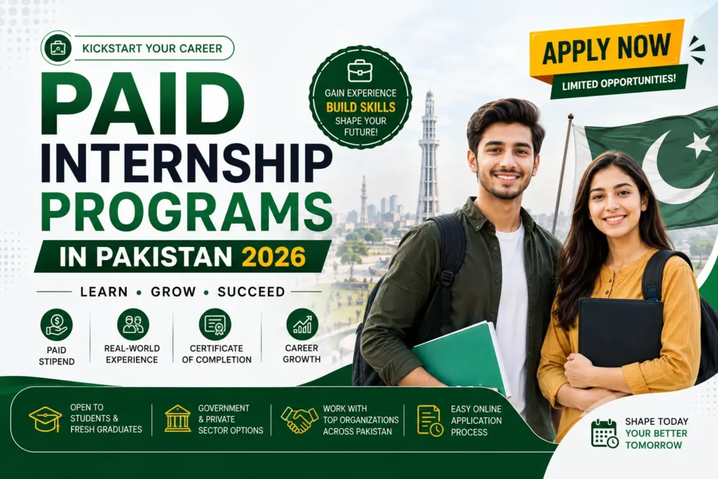 Paid Internship Programs in Pakistan 2026 – A Practical Guide to Finding and Applying
