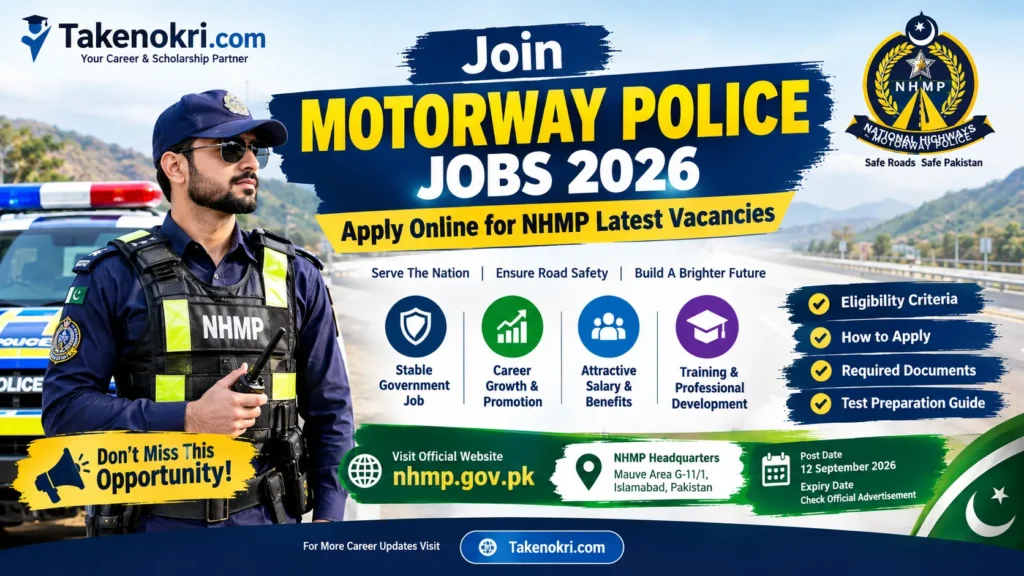 Motorway Police Jobs 2026 – Apply Online for NHMP Latest Vacancies