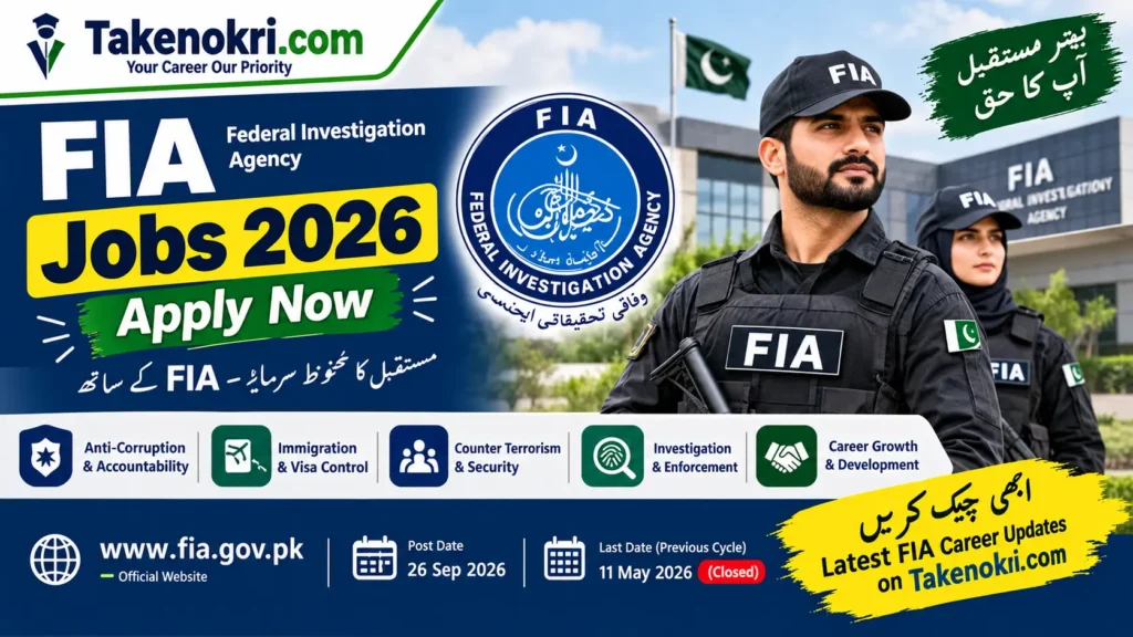 FIA Jobs 2026 Apply Now