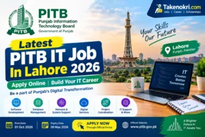 Latest PITB IT Job In Lahore 2026